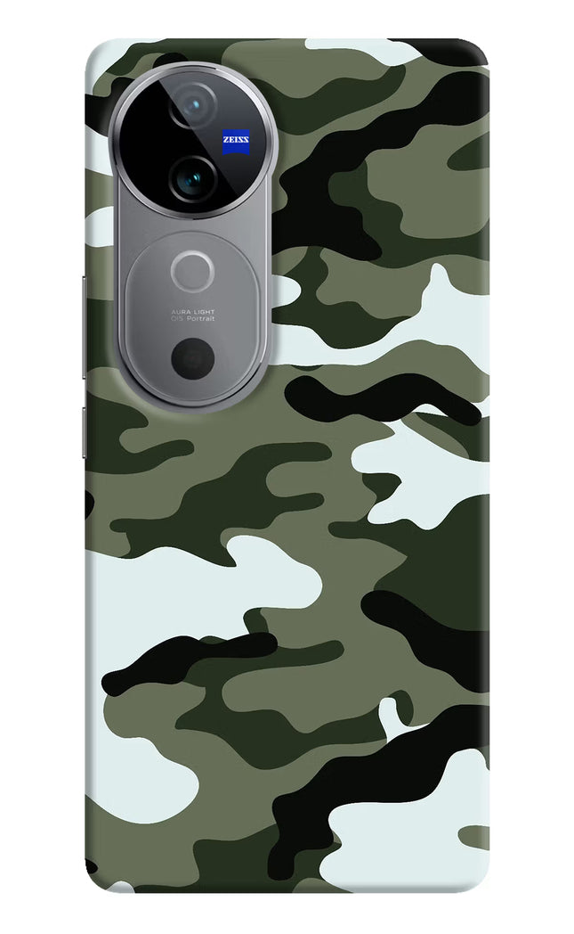 Camouflage Vivo V40 5G Hard Case Back Cover by Casekaro