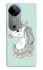 Unicorn Wallpaper Vivo V40 5G Hard Case Back Cover by Casekaro