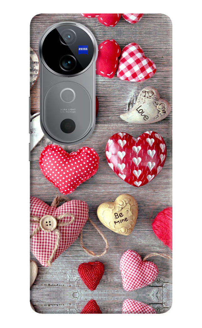 Love Wallpaper Vivo V40 5G Hard Case Back Cover by Casekaro