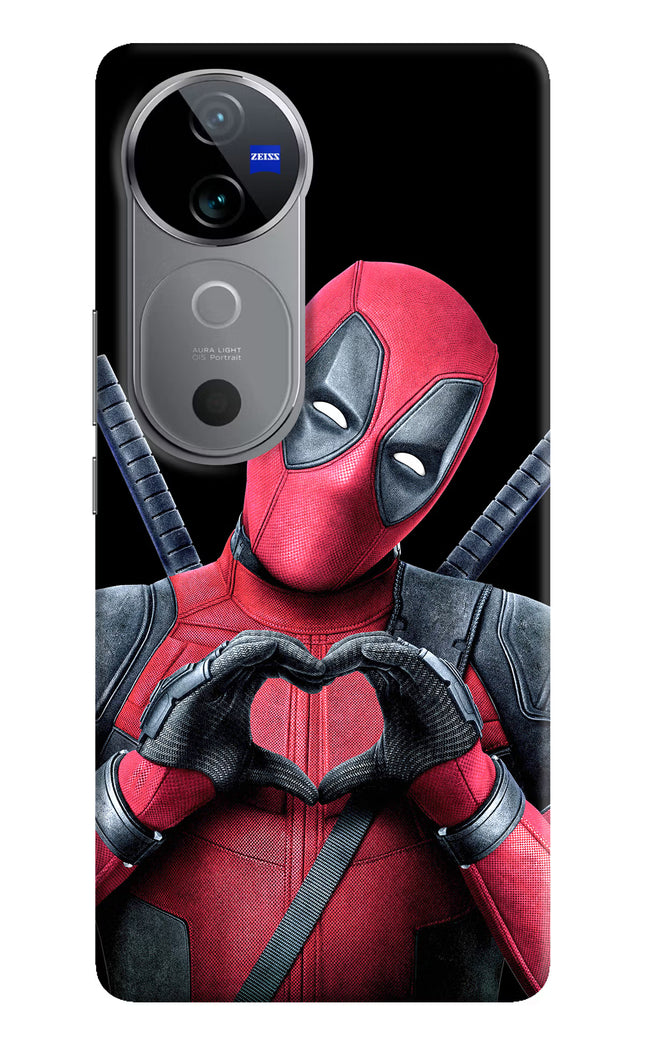 Deadpool Vivo V40 5G Hard Case Back Cover by Casekaro
