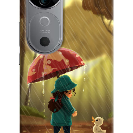 Rainy Day Vivo V40 5G Hard Case Back Cover by Casekaro
