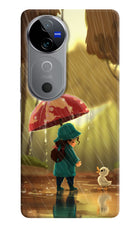Rainy Day Vivo V40 5G Hard Case Back Cover by Casekaro