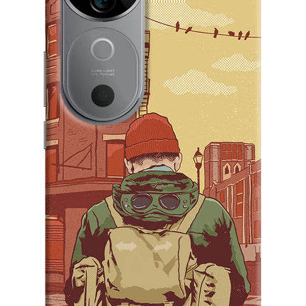 Adventurous Vivo V40 5G Hard Case Back Cover by Casekaro