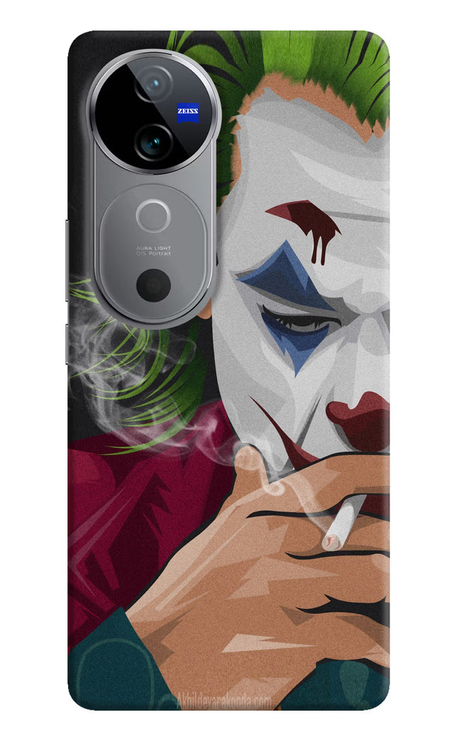 Joker Smoking Vivo V40 5G Hard Case Back Cover by Casekaro