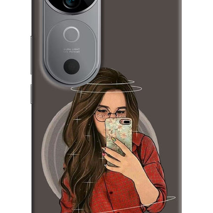 Selfie Queen Vivo V40 5G Hard Case Back Cover by Casekaro