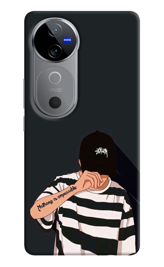 Aesthetic Boy Vivo V40 5G Hard Case Back Cover by Casekaro