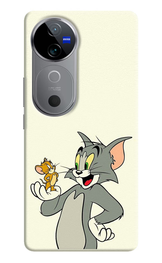 Tom & Jerry Vivo V40 5G Hard Case Back Cover by Casekaro