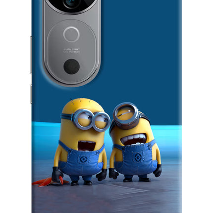 Minion Laughing Vivo V40 5G Hard Case Back Cover by Casekaro