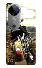 Ride More Worry Less Vivo V40 5G Hard Case Back Cover by Casekaro
