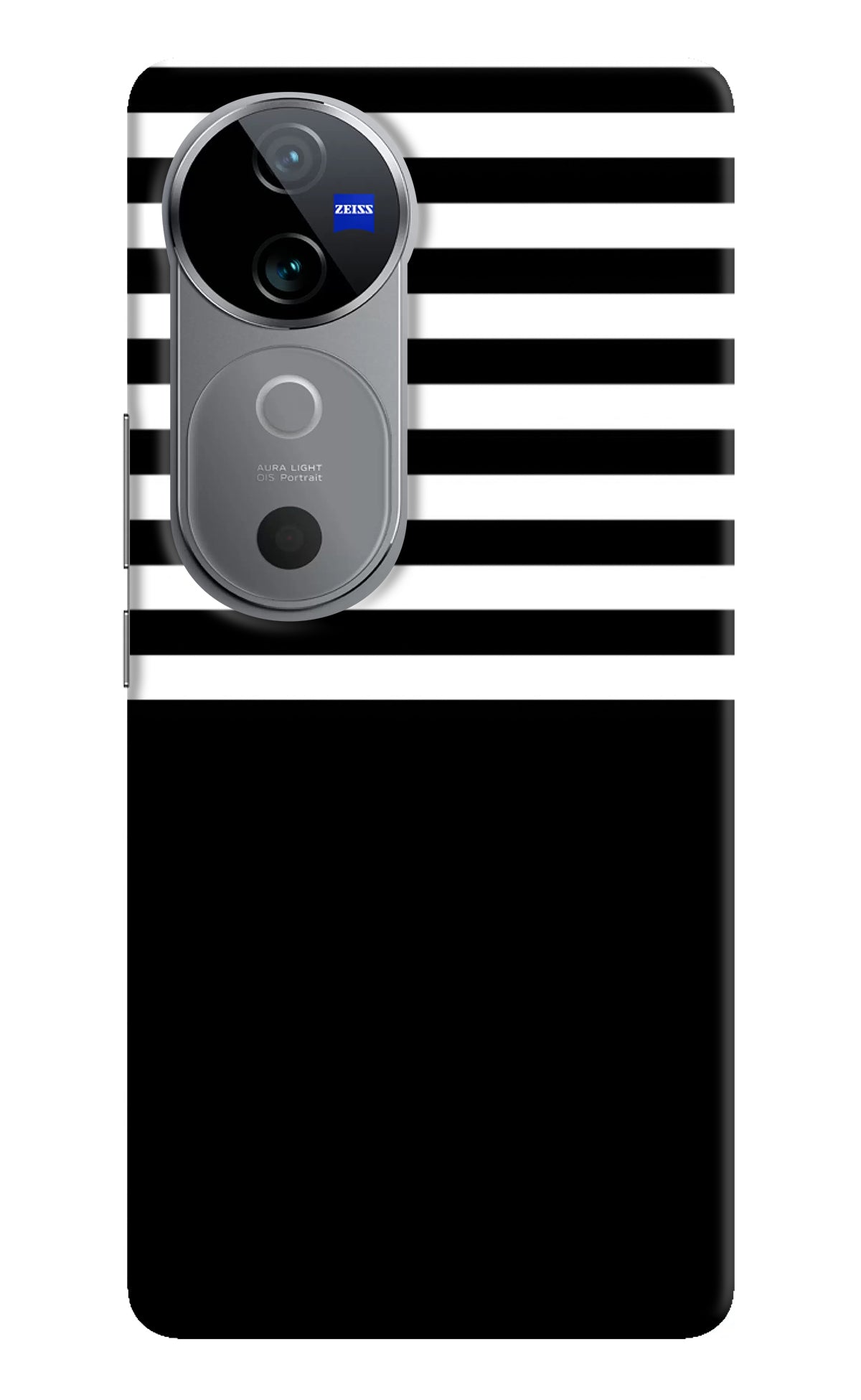 Black and White Print Vivo V40 5G Back Cover