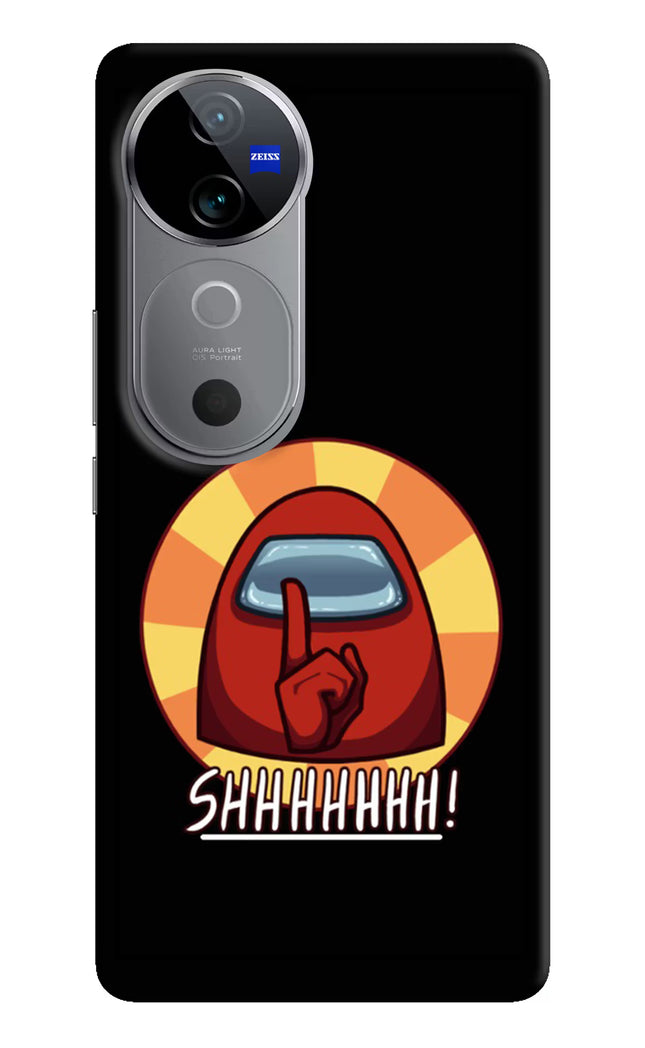 Among Us Shhh! Vivo V40 5G Hard Case Back Cover by Casekaro