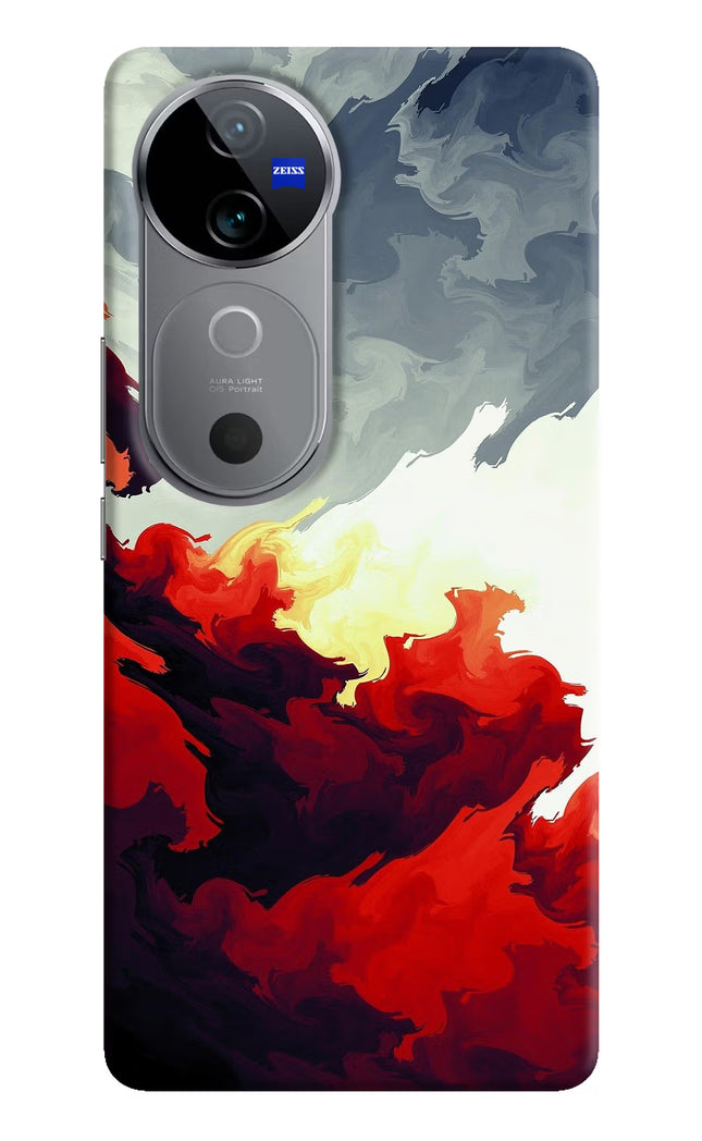 Fire Cloud Vivo V40 5G Hard Case Back Cover by Casekaro