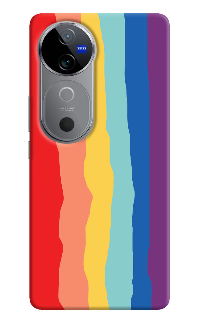 Rainbow Vivo V40 5G Hard Case Back Cover by Casekaro