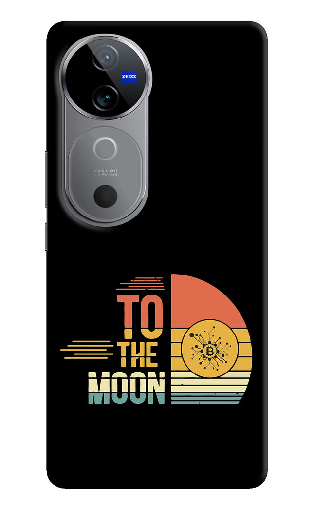 To the Moon Vivo V40 5G Hard Case Back Cover by Casekaro