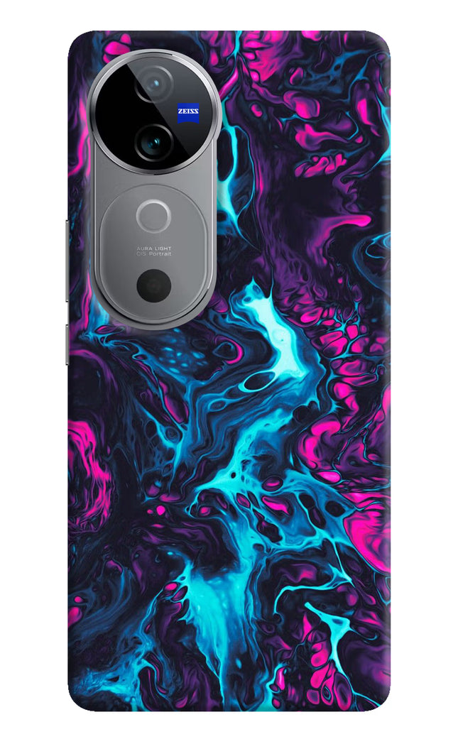 Abstract Vivo V40 5G Hard Case Back Cover by Casekaro