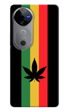 Weed Flag Vivo V40 5G Hard Case Back Cover by Casekaro