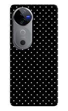 White Dots Vivo V40 5G Hard Case Back Cover by Casekaro