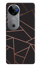 Geometric Pattern Vivo V40 5G Hard Case Back Cover by Casekaro