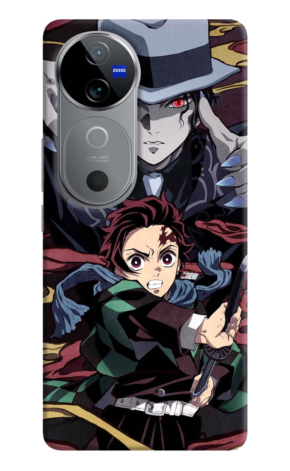 Demon Slayer Vivo V40 5G Hard Case Back Cover by Casekaro