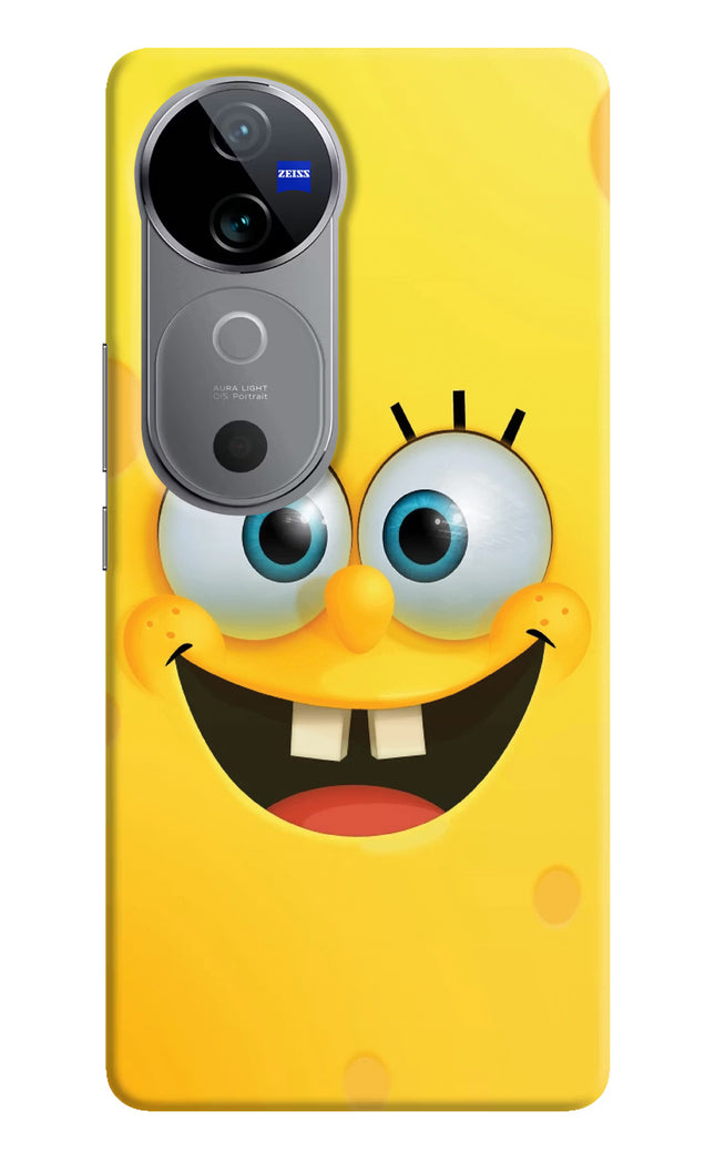 Sponge 1 Vivo V40 5G Hard Case Back Cover by Casekaro