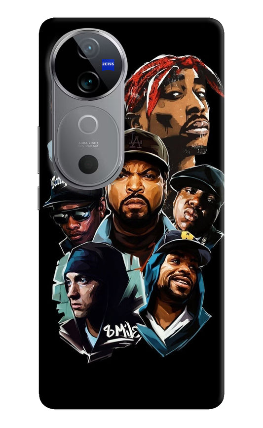 Rappers Vivo V40 5G Hard Case Back Cover by Casekaro
