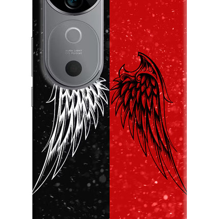 Wings Vivo V40 5G Hard Case Back Cover by Casekaro