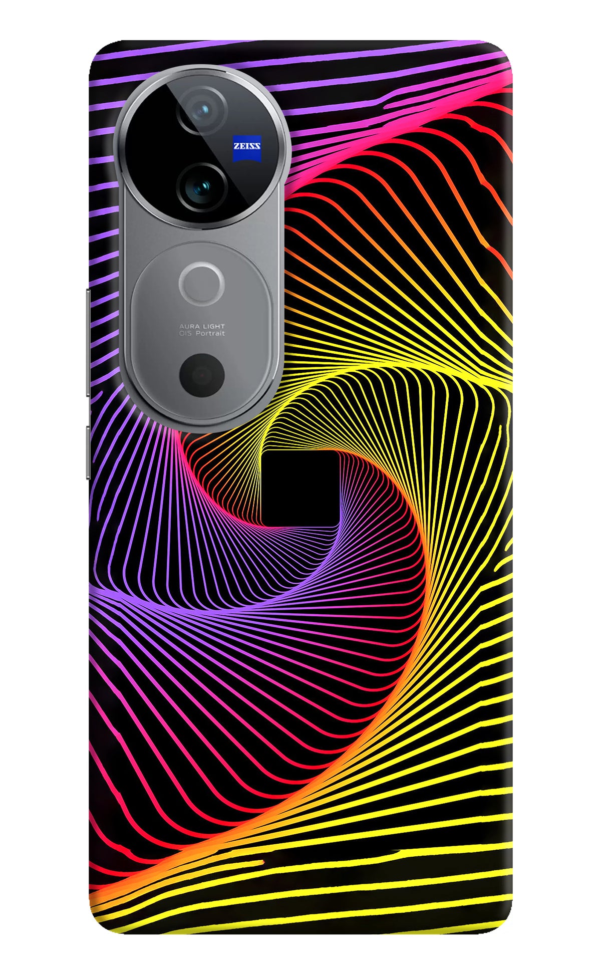 Colorful Strings Vivo V40 5G Back Cover