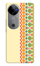 Ethnic Seamless Vivo V40 5G Hard Case Back Cover by Casekaro