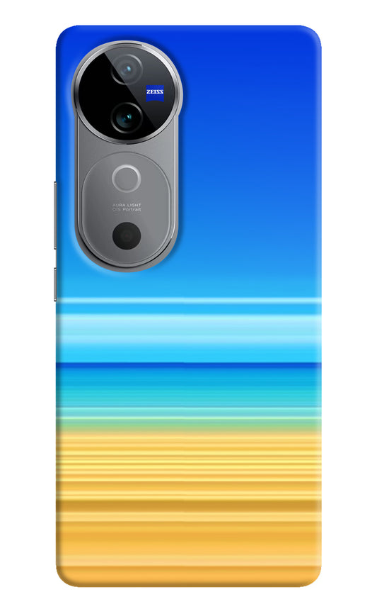 Beach Art Vivo V40 5G Back Cover