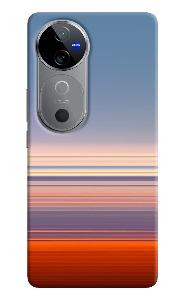 Morning Colors Vivo V40 5G Hard Case Back Cover by Casekaro