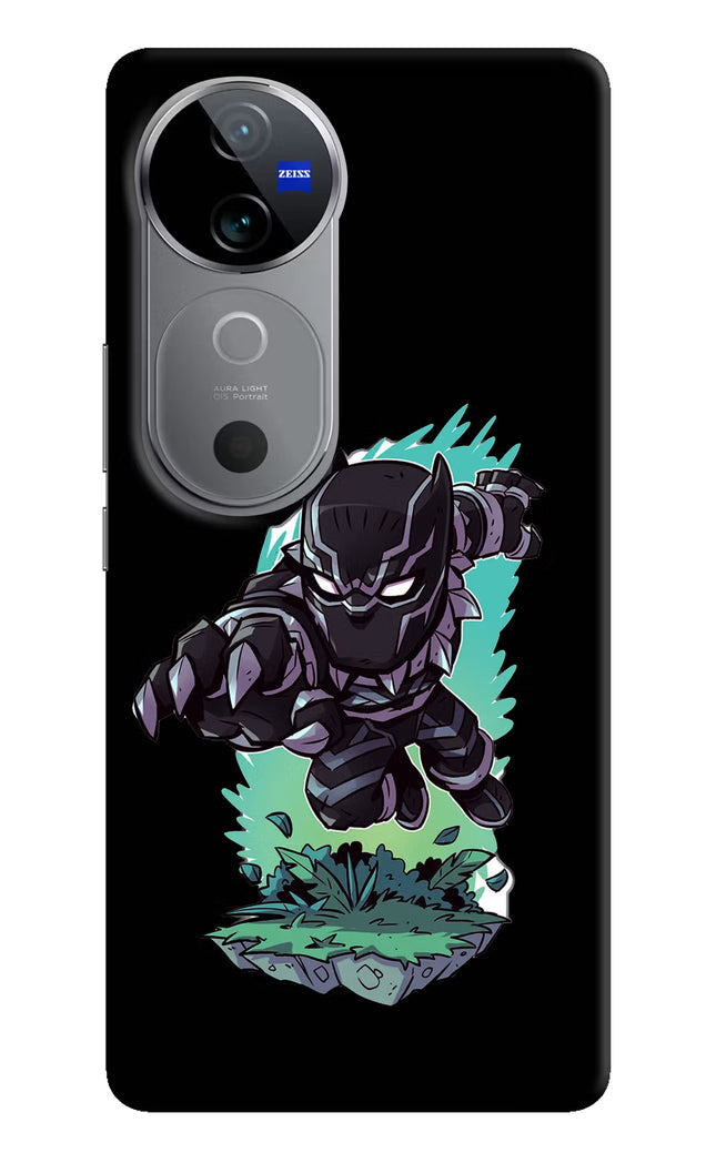 Black Panther Vivo V40 5G Hard Case Back Cover by Casekaro