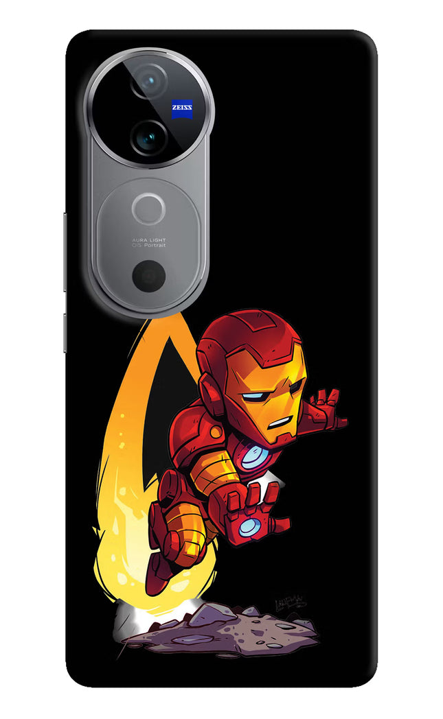IronMan Vivo V40 5G Hard Case Back Cover by Casekaro