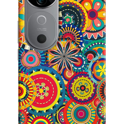 Gol Gol Art Vivo V40 5G Hard Case Back Cover by Casekaro