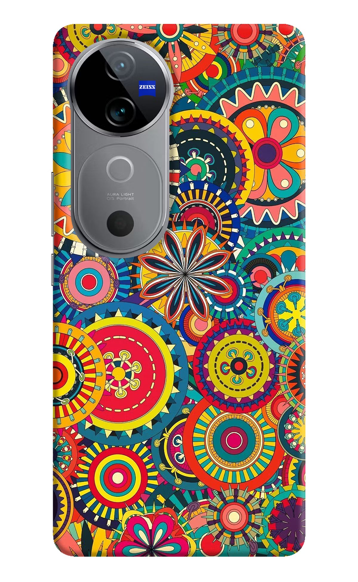 Gol Gol Art Vivo V40 5G Hard Case Back Cover by Casekaro