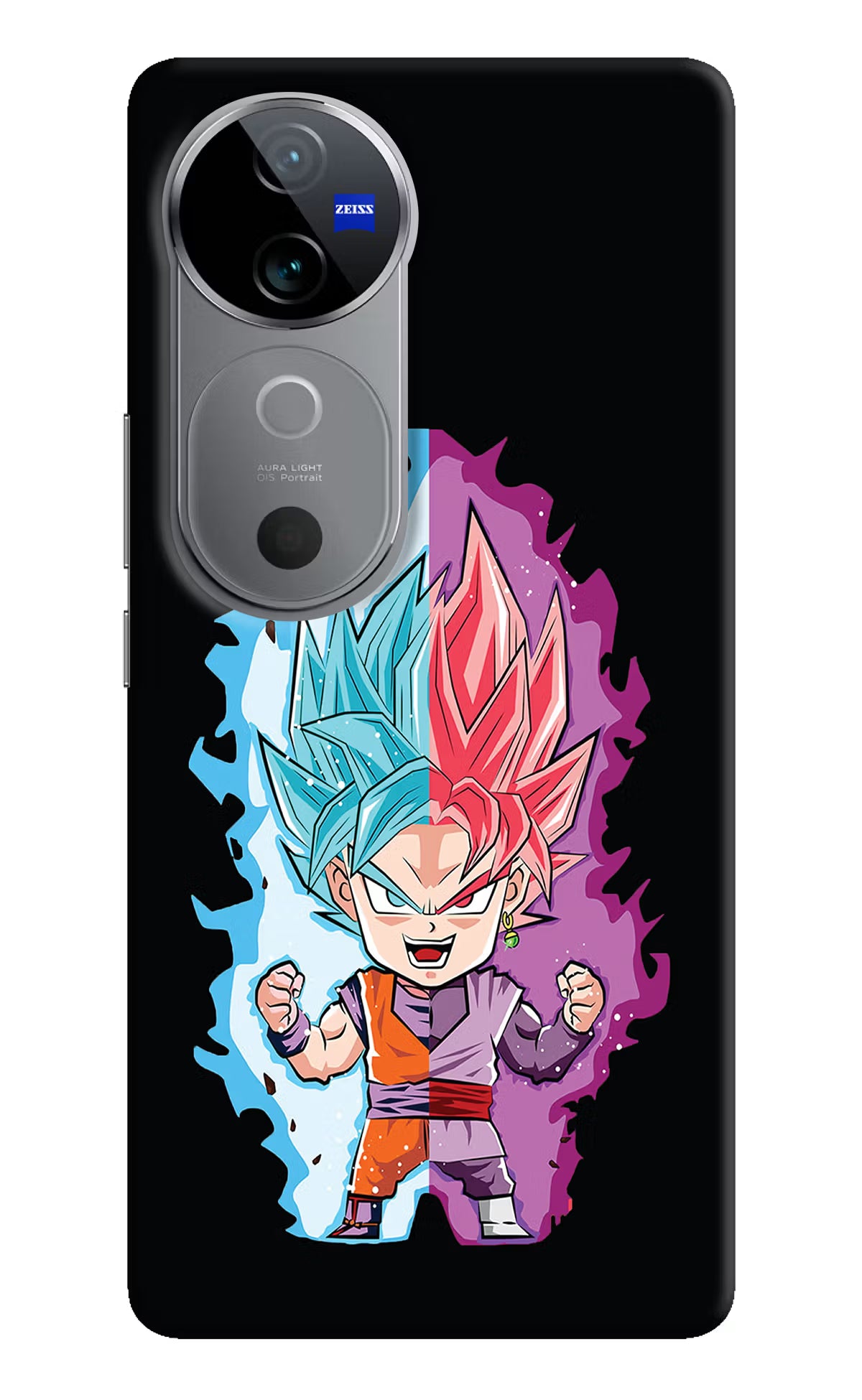 Chota Goku Vivo V40 5G Hard Case Back Cover by Casekaro