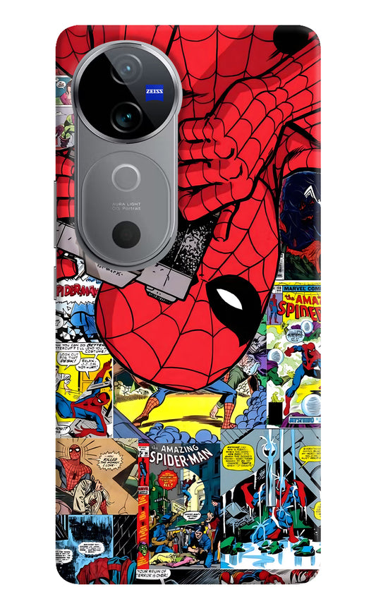 Spider Man Vivo V40 5G Hard Case Back Cover by Casekaro