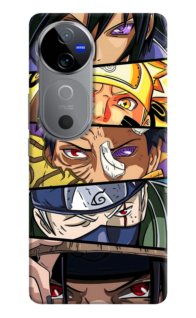 Naruto Character Vivo V40 5G Hard Case Back Cover by Casekaro
