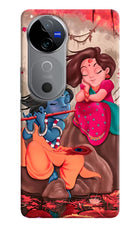 Radhe Krishna Vivo V40 5G Hard Case Back Cover by Casekaro