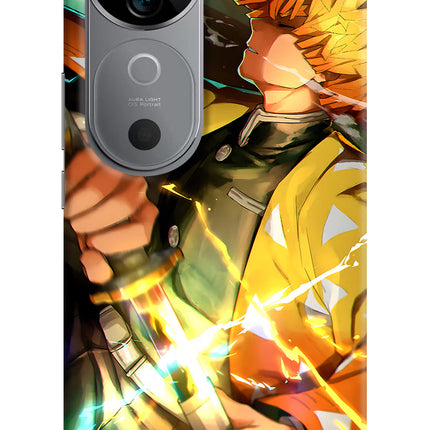 Demon Slayer Vivo V40 5G Hard Case Back Cover by Casekaro