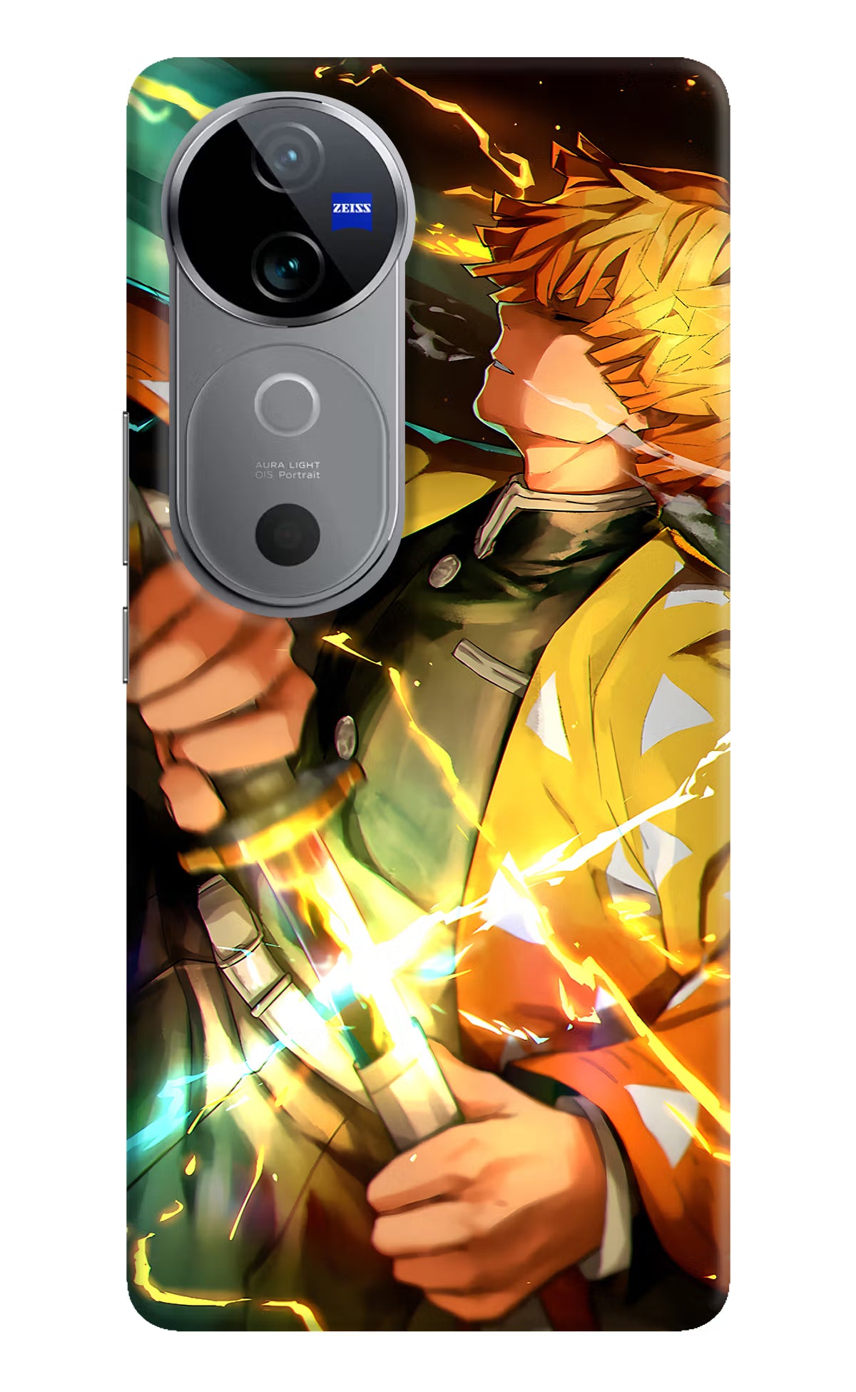 Demon Slayer Vivo V40 5G Hard Case Back Cover by Casekaro