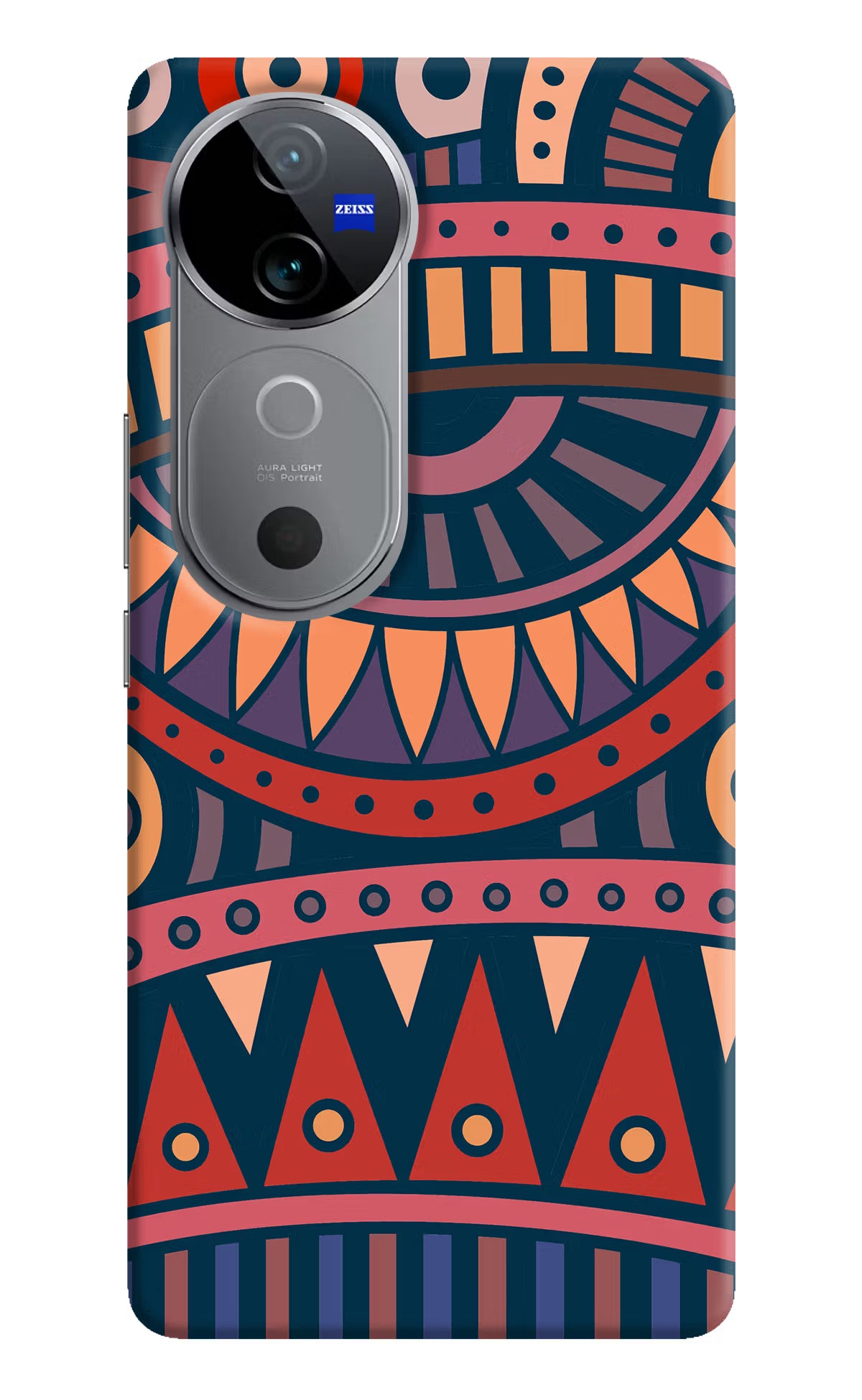 African Culture Design Vivo V40 5G Hard Case Back Cover by Casekaro