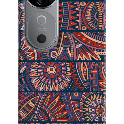 African Culture Design Vivo V40 5G Hard Case Back Cover by Casekaro