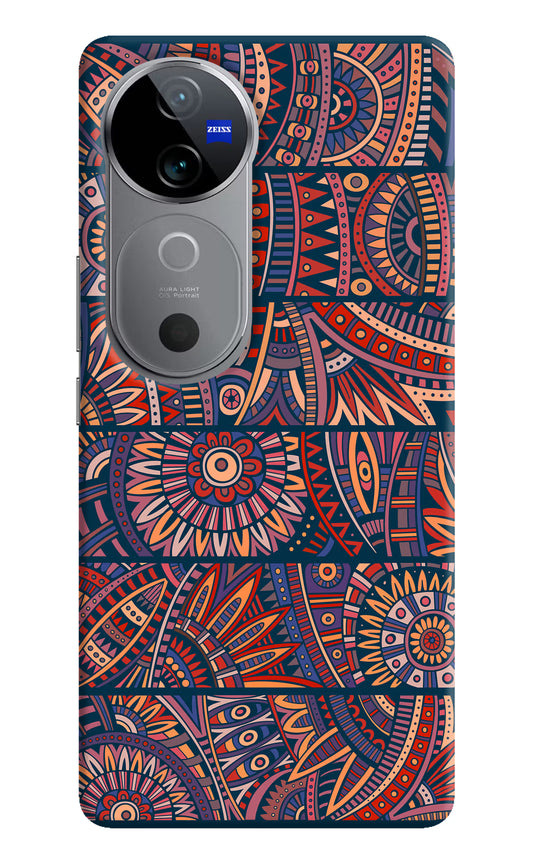 African Culture Design Vivo V40 5G Hard Case Back Cover by Casekaro