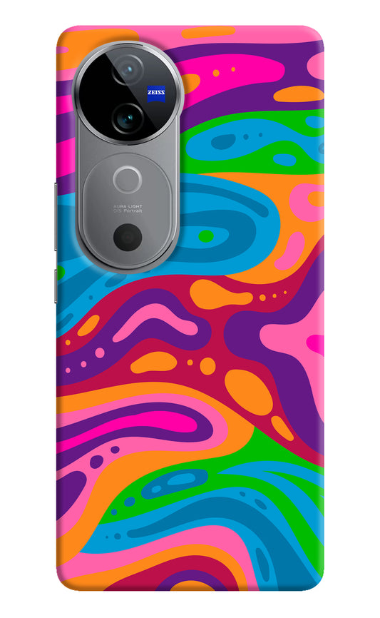 Trippy Pattern Vivo V40 5G Back Cover