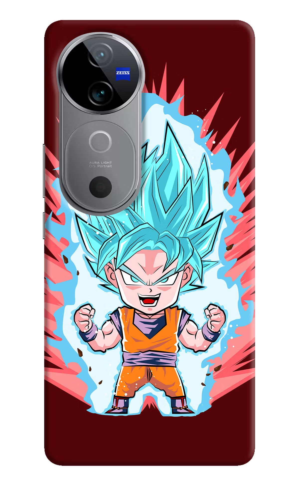 Goku Little Vivo V40 5G Hard Case Back Cover by Casekaro