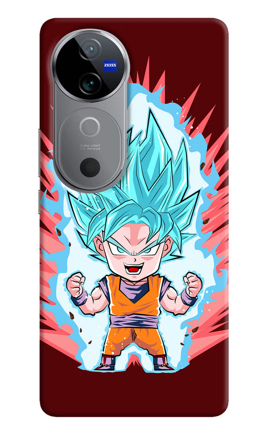 Goku Little Vivo V40 5G Hard Case Back Cover by Casekaro