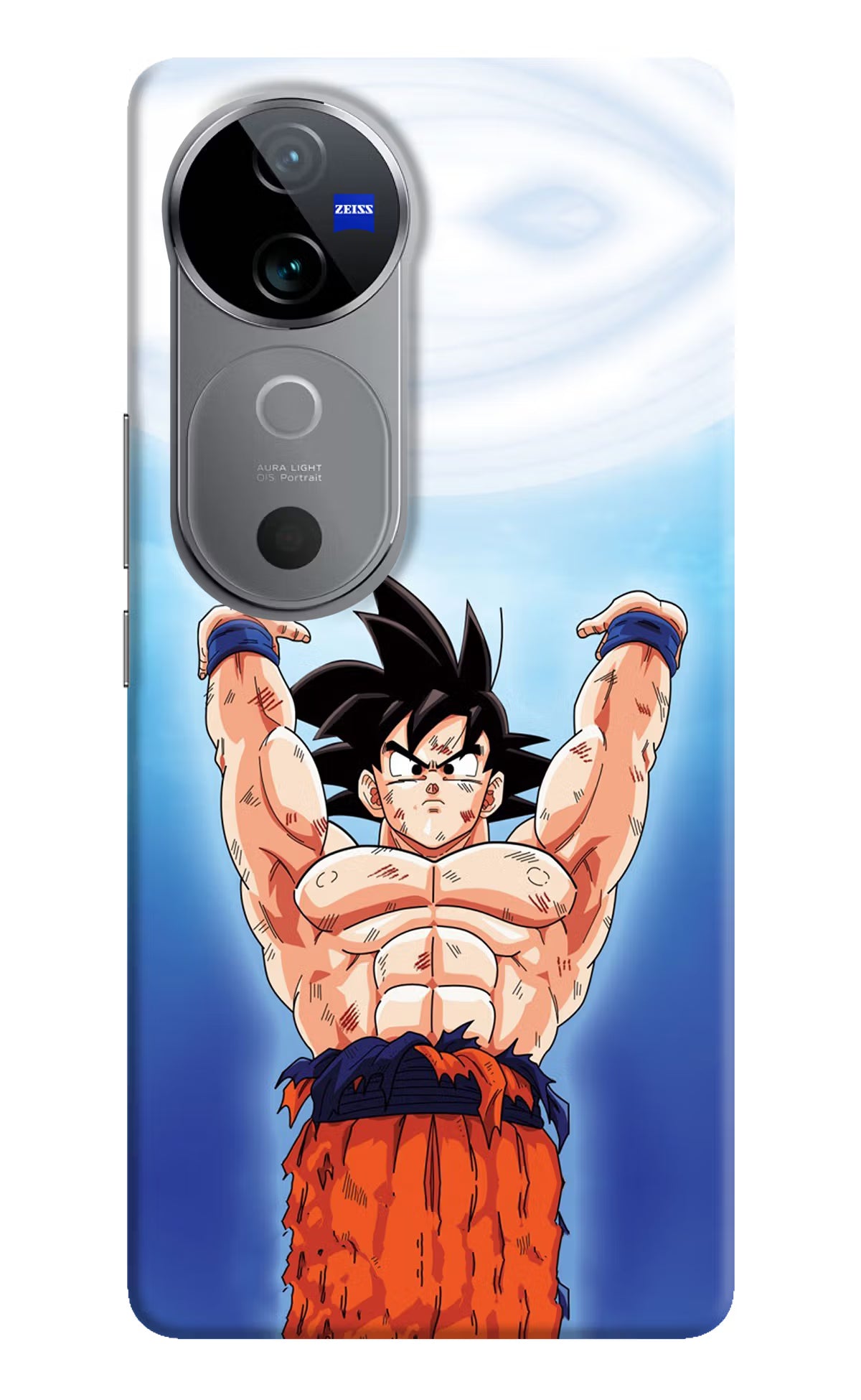 Goku Power Vivo V40 5G Hard Case Back Cover by Casekaro