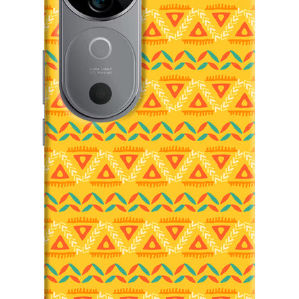 Tribal Pattern Vivo V40 5G Hard Case Back Cover by Casekaro