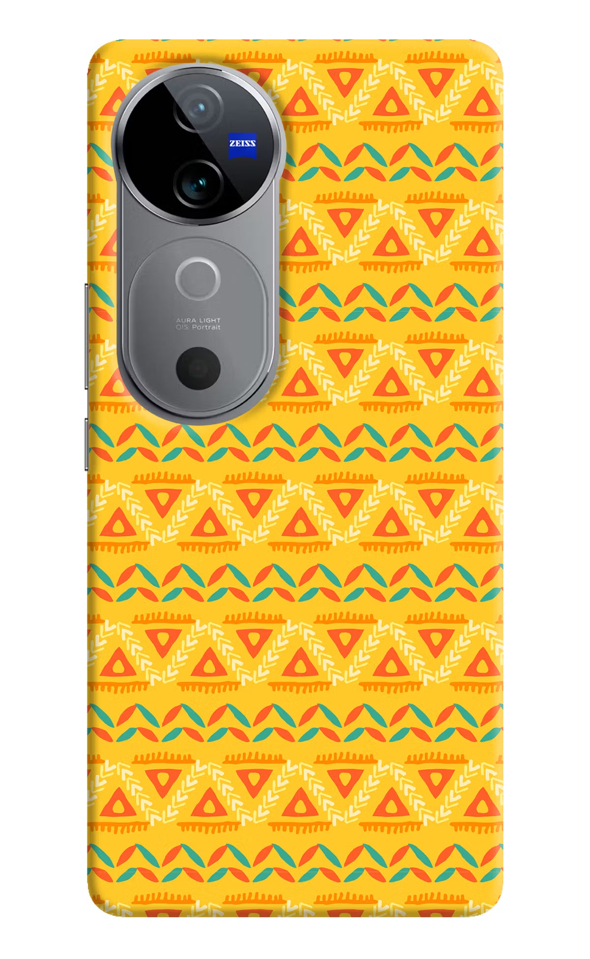 Tribal Pattern Vivo V40 5G Hard Case Back Cover by Casekaro