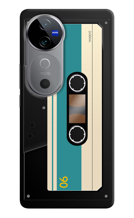 Cassette Vivo V40 5G Hard Case Back Cover by Casekaro